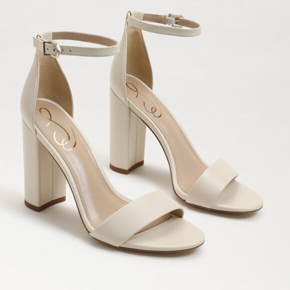 Sam Edelman Yaro Ankle Strap Sandal in Modern Ivory Size 9.5 NWB/NWT - Picture 1 of 15